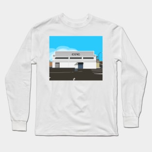 Iconic Building (Rear) Stuart Place Historic Architecture Long Sleeve T-Shirt